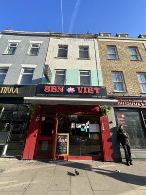 Lovely front   at Sen Viet Vegan in East London