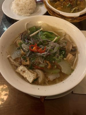 Pho  at Sen Viet Vegan in East London