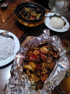 There were so many flavours and the perfect kick of spice at Sen Viet Vegan in East London