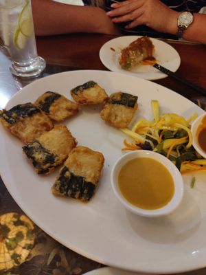 Lo Han Fish Cakes at Sen Viet Vegan in East London