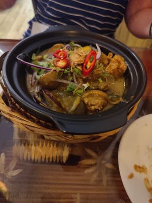 Tofu Curry at Sen Viet Vegan in East London
