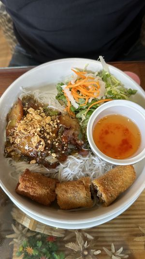 Presidential bun  at Sen Viet Vegan in East London