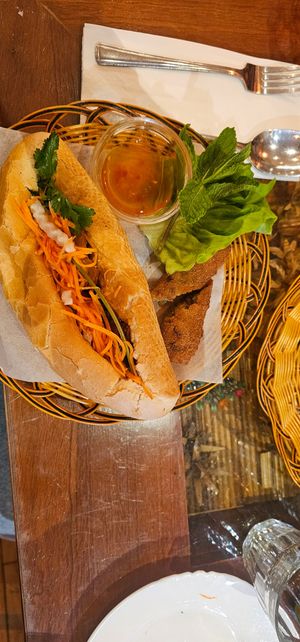 Bahn Mi at Sen Viet Vegan in East London