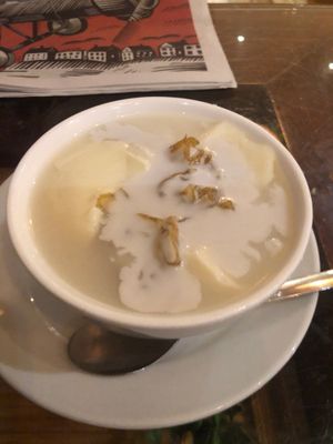 A simple dessert. at Sen Viet Vegan in East London