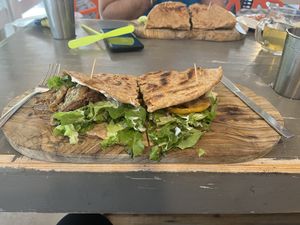   at Bliss Cafe in Oistins