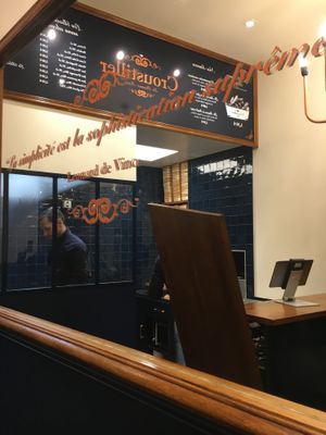 Small French fries shop  at Croustiller in Lyon