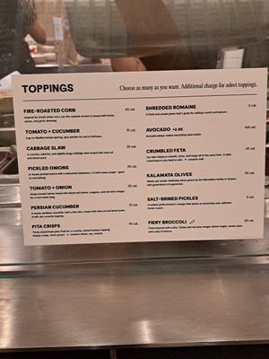  at CAVA - 42nd in New York City