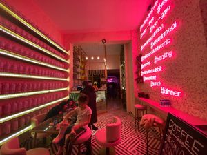 Vegan Vitaminfood Cafe. Besides the vegan pancakes, cakes, yogurt bowl and grilled cheese sandwich DEFINITELY the Best Vegan Complete Nutrition Shakes in the world!! 💫💫 at Vitamin Food in Rotterdam