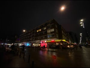 Bringing some color to a dark street! 💫 at Vitamin Food in Rotterdam