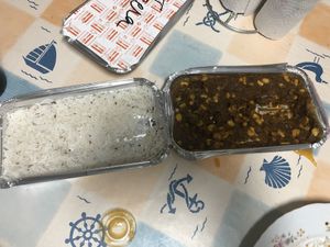 Palak corn with jeera rice   at Spice Art in Vila Nova De Gaia