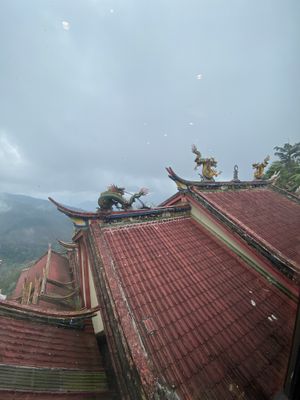 A cloudy view   at Chin Swee Vegetarian Restaurant 清水素食館 in Genting Highlands
