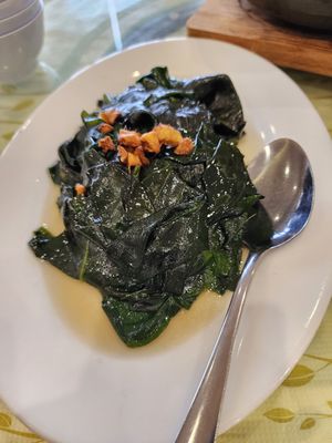 Tian qi vegetable at Chin Swee Vegetarian Restaurant 清水素食館 in Genting Highlands