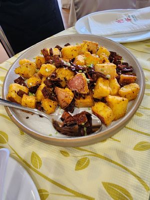 Pop corn chicken (abit sweet) at Chin Swee Vegetarian Restaurant 清水素食館 in Genting Highlands