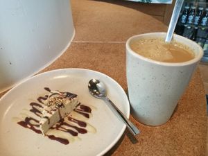 Halva and Coffee at Hummusson in Malmo