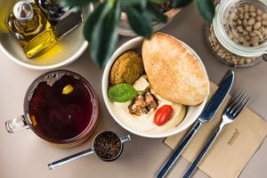 Puma Plate :-) at Hummusson in Malmo