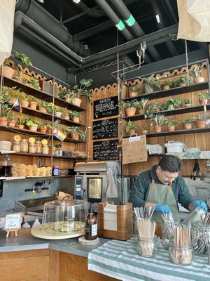  Cute interior! 🪴  at Hummusson in Malmo