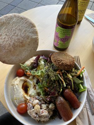 Wonderful food and atmosphere✨🩷  at Hummusson in Malmo