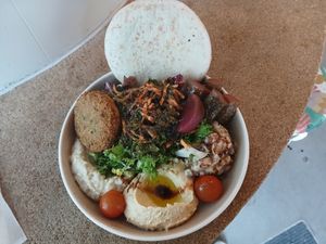 Signature Dish at Hummusson in Malmo