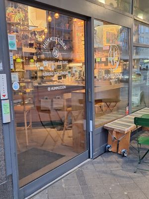 Exterior at Hummusson in Malmo