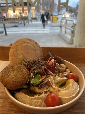   at Hummusson in Malmo