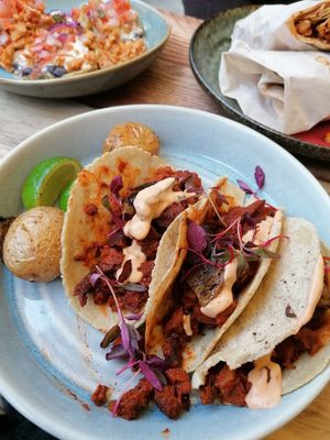 Tacos at The Tramshed in Sheffield