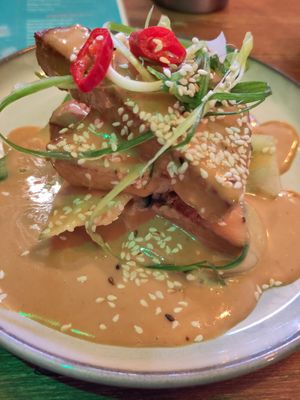 Bang bang tofu at The Tramshed in Sheffield