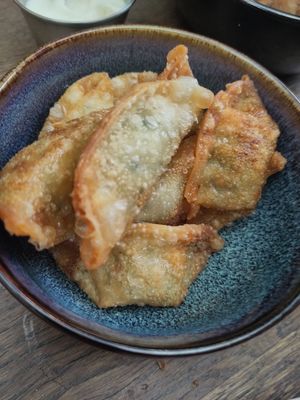 Fried Dumplings at The Tramshed in Sheffield