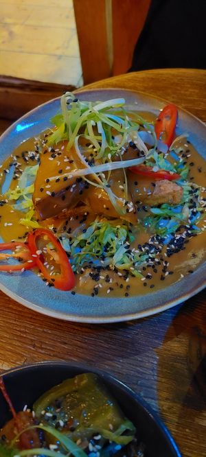 Bang bang tofu at The Tramshed in Sheffield