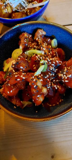 Korean wings at The Tramshed in Sheffield