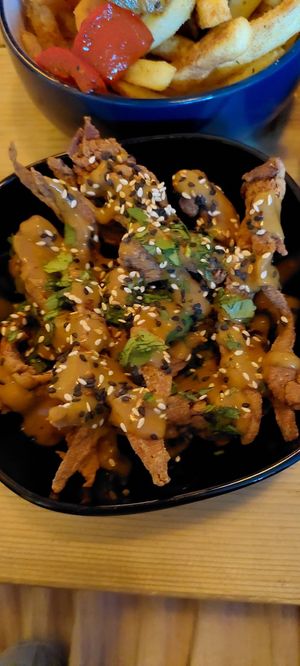 Mushroom katsu at The Tramshed in Sheffield