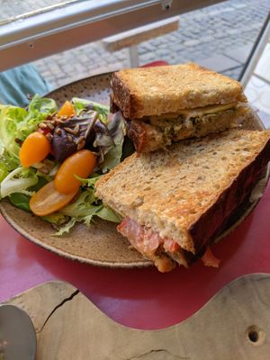 Margherita toast (79 DKK) at Little Local in Svendborg