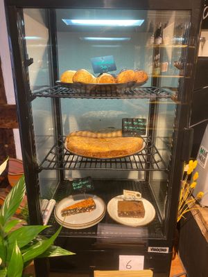 Amazing baked goods and raw cakes  at Little Local in Svendborg