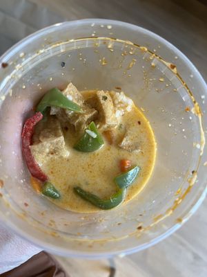 Panang curry   at Singha Thai Cuisine in Moab