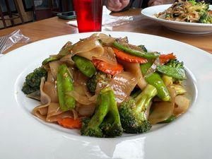 Vegan Pad Se-Eaw at Thai Chili in Ouray