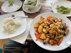 “Cashew Nut” from the menu  at Thai Chili in Ouray