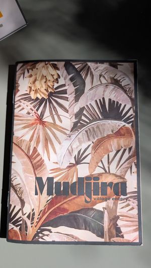 Menu June 2025 at Mudjira Village Eatery in Mudgeeraba