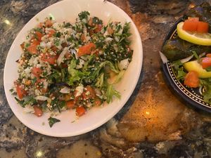 Tabouli was amazing!!!!  at Jerusalem in Myrtle Beach