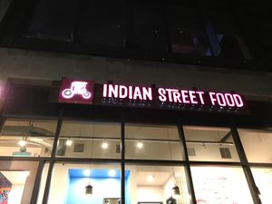 Curry Up is behind Mendocino Farm on R Street. at Curry Up Now in Sacramento