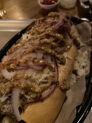 Vegan Brat.  at The Missing Link in Shreveport