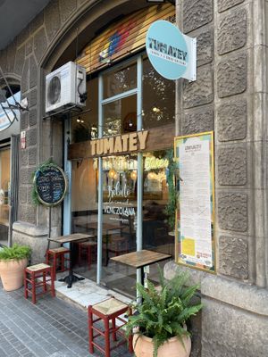 Entrance at Tumatey in Barcelona