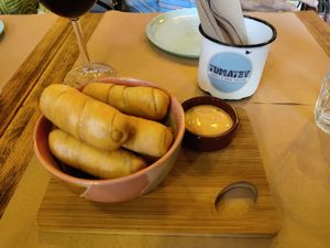 Tequeños at Tumatey in Barcelona