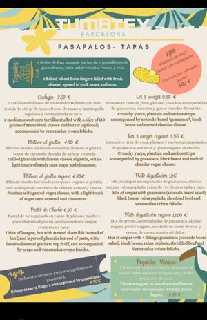 Destination plates  at Tumatey in Barcelona