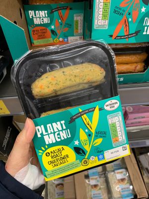 Vegan sausage.  at ALDI in Loughborough