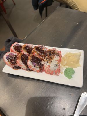 Sweet potato roll   at Ramen Utsuke in Baltimore