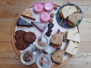 Vegan high tea ♡ at Anne&Max in Eindhoven