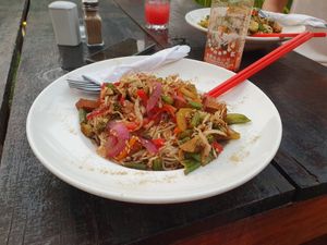 "Chinese" Tofu at Soulfood Kitchen in El Paredon