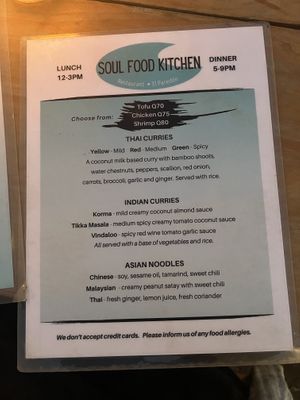   at Soulfood Kitchen in El Paredon