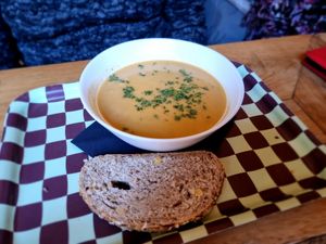 Soup at Den Olifant in Ypres