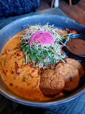 Chickpea nuggets at Den Olifant in Ypres