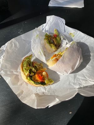 Veggie Sandwich at Izzy's Brooklyn Bagels in Palo Alto